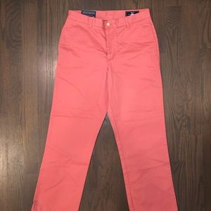 Vineyard vines red pants 33x30